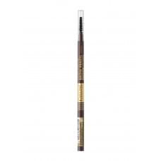 Водостійкий олівець для брів Eveline № 03 dark brown серії micro precise brow pencil