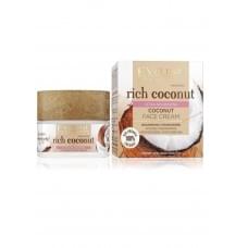 Ультра-поживний крем для обличчя Eveline Cosmetics Rich Coconut Face Cream 50 мл