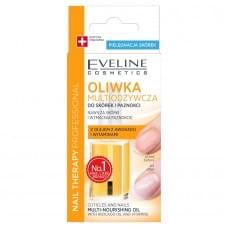 Живильна олія для нігтів та кутикули Eveline Nail Therapy Professional 12 мл