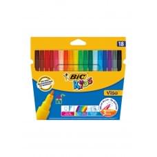 Фломастери BIC Visa 18 кольорів 18 шт