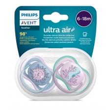 Пустушка Philips Avent Ultra Air 6-18 міс 2 шт