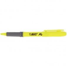Текстовиділювач Bic Grip жовтий