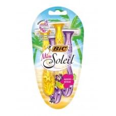 Набір бритв без змінних картриджів bic miss soleil tropical 4 шт