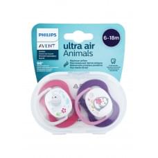 Силіконова пустушка philips avent ultra air 
