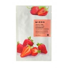 Маска для обличчя полуниця mizon joyful time essence mask strawberry 23 г