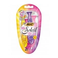 Набір бритв  bic miss soleil colour collection (4 шт) 