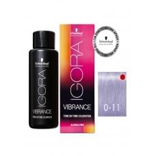 Фарба для волосся Schwarzkopf Prof. Igora Vibrance 0-11 Антижовтий 60 мл