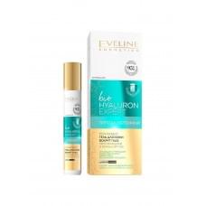 Гель для шкіри навколо очей eveline cosmetics bio hyaluron expert hyaluronic roll-on modelling eye contour (15 мл)