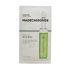 Рятувальна маска для обличчя Missha Mascure Rescue Solution Sheet Mask Madecassoside 27 мл