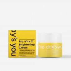 Крем для обличчя One-Day's Brightening Care Vita-C Brightening Cream Освітлювальний з вітаміном C 50 мл