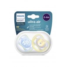 Силіконова пустушка philips avent ultra air 