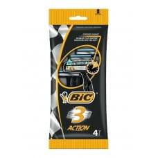 Станок для гоління BIC Action 3 (4 шт)