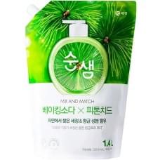 Засіб для миття посуду Aekyung Soonsaem Baking Soda Phytoncide Запаска 1.2 л 
