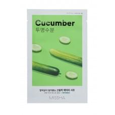 Маска для обличчя з огірковим екстрактом Missha Airy Fit Sheet Mask Cucumber 19 г