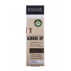 Коректор для обличчя EVELINE Art Professional Make-up 2 в 1 тон 07 Ivory 7 мл