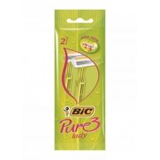 Набір бритв без змінних картриджів BIC Pure 3 Lady 2 шт