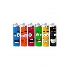 Запальничка BIC J23 Maxi Slim Смайл 50 шт 