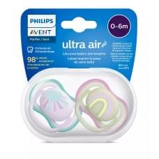 Пустушка Philips Avent Ultra Air 0-6 міс 2 шт