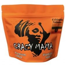 Кава в зернах/зернова Crazy Mama Ethiopia Sidamo 100% арабіка 250 г
