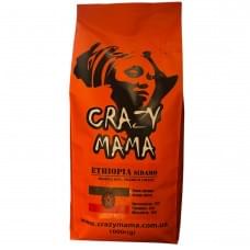 Кава мелена Crazy Mama Ethiopia Sidamo 100% арабіка 1 кг