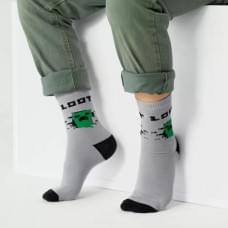 Дитячі шкарпетки «LOOT» V&T Socks Сірий розмір  30-35