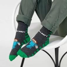 Дитячі шкарпетки «Кирка» V&T Socks Сірий розмір 24-29