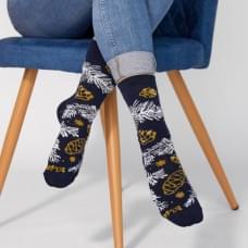 Жіночі шкарпетки "Шишечки". V&T Socks Срібний. Розмір 36-40