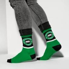 Чоловічі шкарпетки "Central Perk" V&T Socks Зелений. розмір 41-44