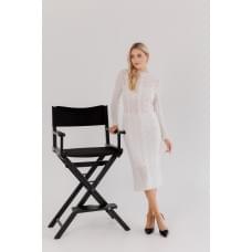 Сукня в'язана Соломія молочна S