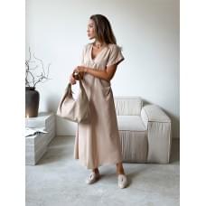 Сукня Селеста бежева L