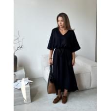 Сукня Естель чорна one size