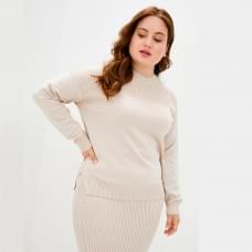 Джемпер женский вязаный Прованс Katrin бежевый L/XL
