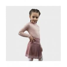 Гольф дитячий Art Knit Little Kelly темно-рожевий 98/104