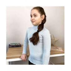 Гольф дитячий Art Knit Little Kelly світло-сірий 134/140 