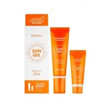 Набір сонцезахисний гель з гіалуроновою кислотою Deoproce Hyaluronic Cooling Sun Gel SPF 50 PA+++ (gel/50g + gel/20g)