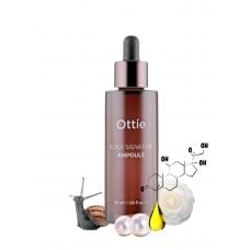 Преміальна сироватка з муцином чорного равлика Ottie Black Signature Ampoule 50ml