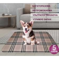 Багаторазова пелюшка для собак 35*45 см 4Paws барбері