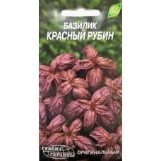 Семена базилика Красный рубин Семена Украины 0,25г