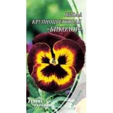 Семена виолы крупноцветковой Биколор Семена Украины 0,05г 