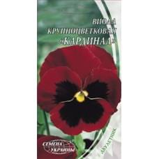 Семена виолы крупноцветковой Кардинал Семена Украины 0,05г 