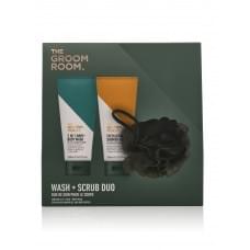 Чоловічий набір Groom Room Wash & Scrub Duo 300 мл