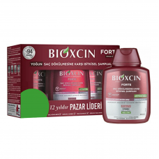 Shampoo against hair loss Biota Bioxcin (Bioxsine,) Forte three bottles