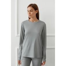 Футболка піжамна з довгим рукавом Forly Paula XL/XXL Сірий TR0056-12-60_XL/XXL