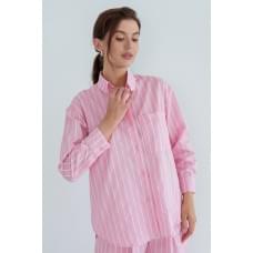 Forly Сорочка з довгим рукавом бавовняна Rose XL/XXL Рожевий HL0058-11-60_XL/XXL