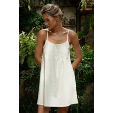 Forly Нічна сорочка Evelyn short M/L Молочний LM0074-02-20_M/L