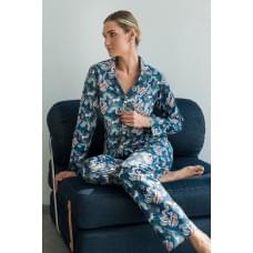 Піжамний бавовняний костюм з брюками Forly Shapito XS Принт HL0057-97-69_XS