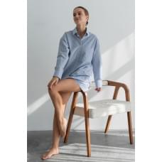 Forly Сорочка з довгим рукавом бавовняна Seaside M/L Синій HL0058-75-60_M/L