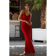 Сукня - комбінація шовкова Scarlet L Червона SH0055-88-02_L