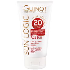 Антивіковий лосьйон від сонця для тіла SPF20 Age Sun Anti-Ageing Sun Lotion Body Guinot 150 мл