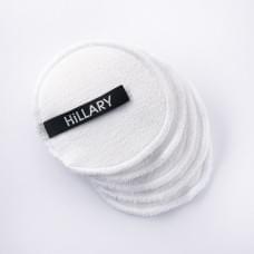 ЕКО диски HILLARY для зняття макіяжу Багаторазові 10 шт 2134000000369